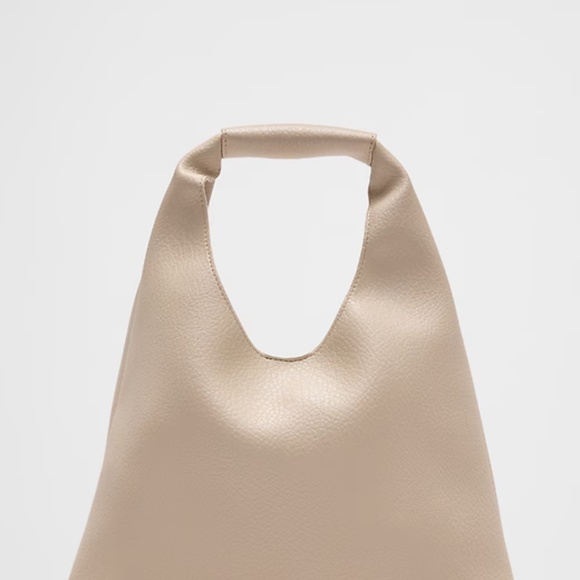 Banana Republic Factory mini Vegan leather slouchy tote bag - Picture 7 of 9